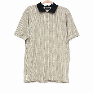 Vintage 90's Jim Thompson Polo Normcore Micro Print Old Money Style Size Medium